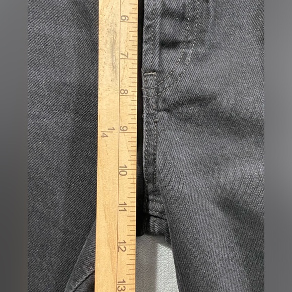 Free People Maggie Mid Rise Straight-Leg Washed Black Jeans Women’s Size 31 NWT - Picture 7 of 11